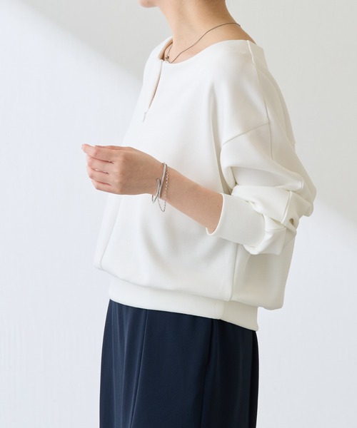 COLLAGE GALLARDAGALANTE tシャツ フロントZIPカットソー