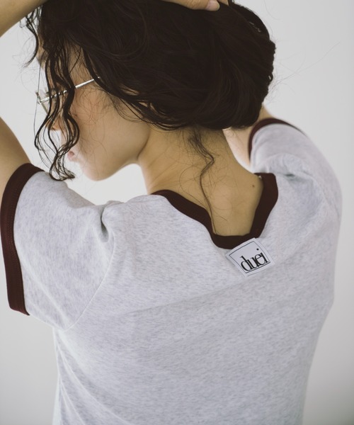 duei（デュイ） tシャツ コンパクトリンガーTシャツ レディース