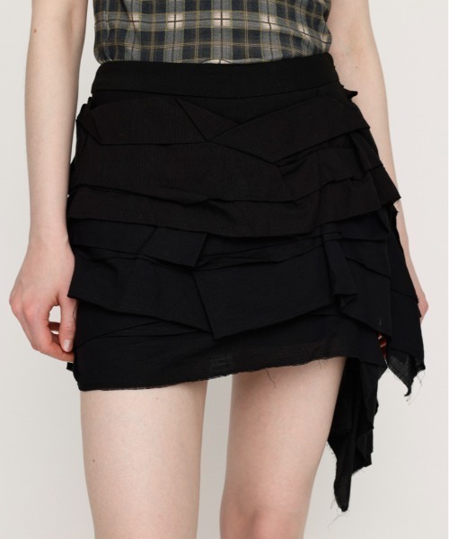 SLY(スライ) スカート FRILL DRAPE SKORT フリル ドレープ スコート SLY(スライ) スカート FRILL DRAPE SKORT フリル ドレープ スコート