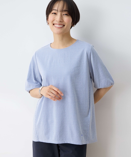 DECOY SINCE 1981 tシャツ 「2025年夏」ストライプ切替プル