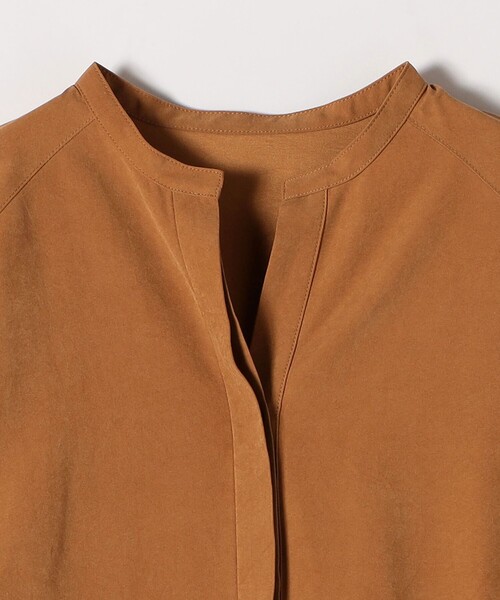 SHIPS any ワンピース any:「洗濯機可能」ピーチスキン サイド