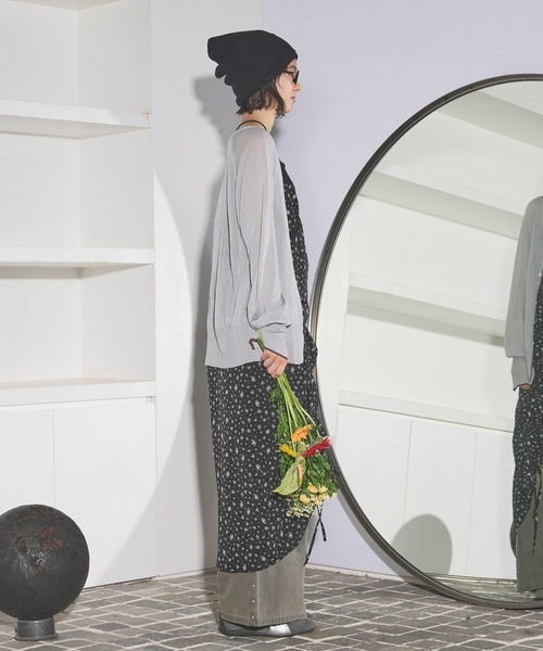 loin nuit ワンピース flower lace cami onepiece / フラワーレース