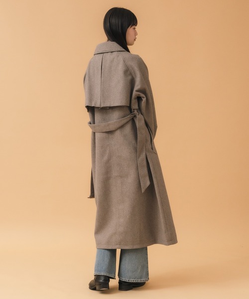HEILIS（ヘイリス） ステンカラーコート コート アレンジカラー 