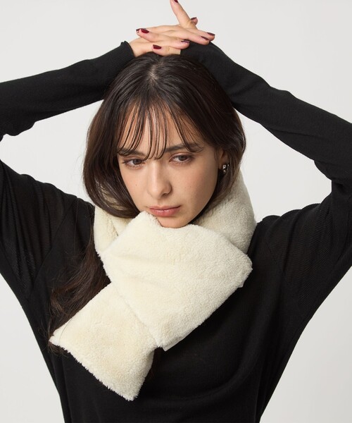 TAION（タイオン） マフラー ストール 「別注」「TAION」ダウンボア