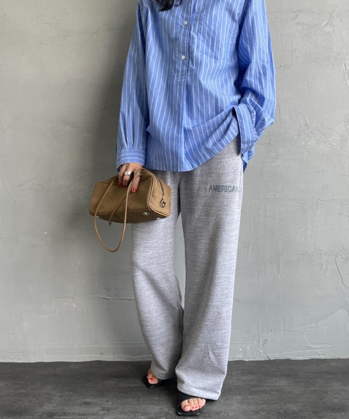 美品 アパルトモン別注【AMERICANA/アメリカーナ】ジャージーパンツ 36 AMERICANA スウェットパンツ ジャージ 「WEB先行予約