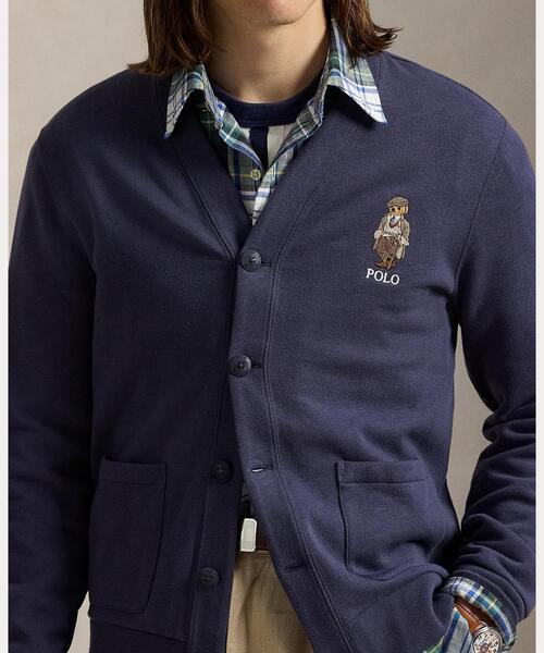 POLO RALPH LAUREN カーディガン Polo ベア フリース メンズ