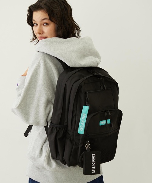 MILKFED.（ミルクフェド） デイバック リュック 「23L」W ZIP BACKPACK