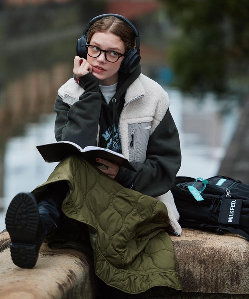 デイバック リュック 「23L」W ZIP BACKPACK LtGREEN「PC収納可・A4サイズ・WEB限定」 レディース メンズの画像