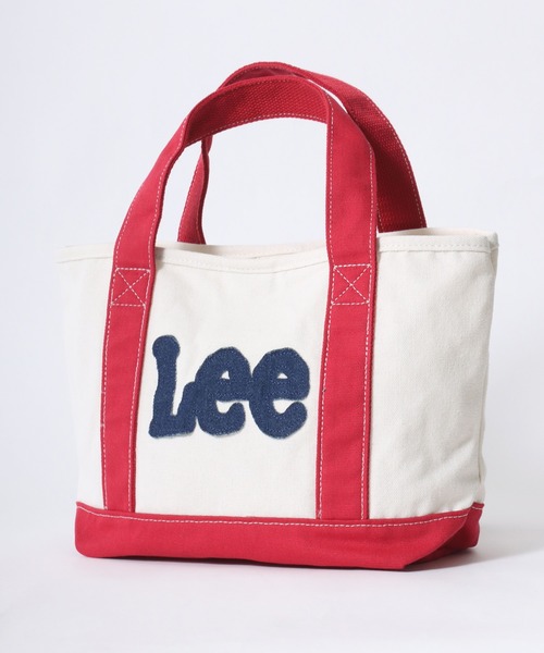 Lee トートバッグ 2025AW Lee/リー パッチワーク デニムロゴ