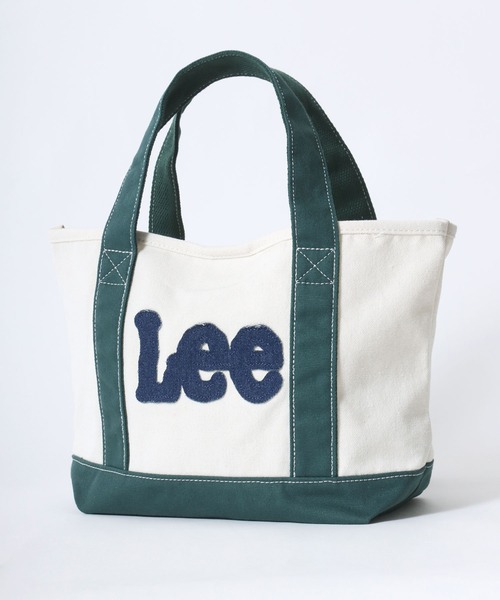 Lee トートバッグ 2025AW Lee/リー パッチワーク デニムロゴ