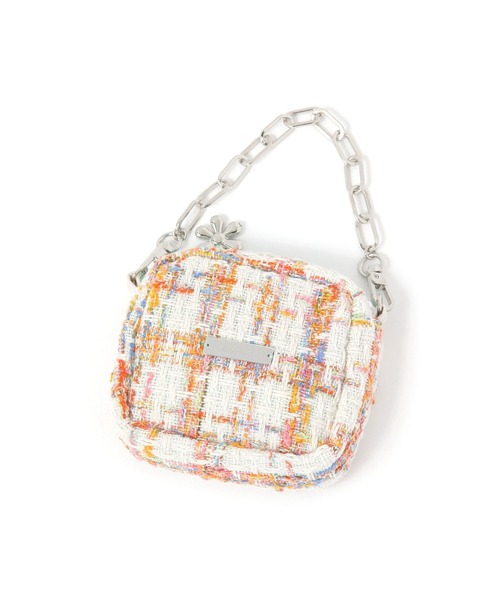 niko and…（ニコアンド） チャーム ツイードBAGチャーム レディース