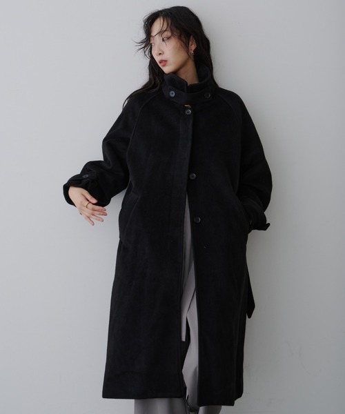 オーバーコート OVER COAT ジャケット NUJOH ステンカラーコート コート Long Over Coat / ロングオーバー