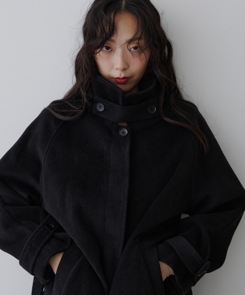 NUJOH ステンカラーコート コート Long Over Coat / ロングオーバー 