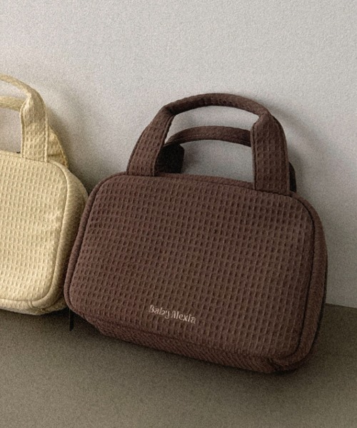 ALEXIA STAM（アリシアスタン） おむつポーチ Waffle Diaper Pouch