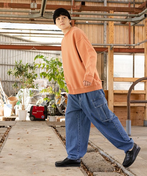 [niko and...] Denim укороченные брюки LARGE черный мужской 
