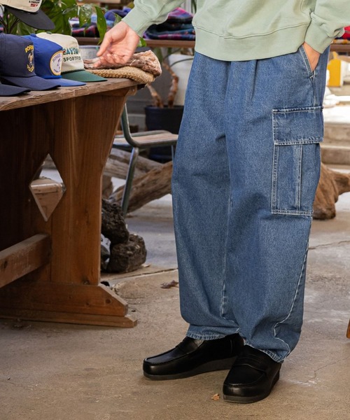 [niko and...] Denim укороченные брюки LARGE черный мужской 