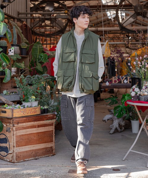 [niko and...] Denim укороченные брюки LARGE черный мужской 