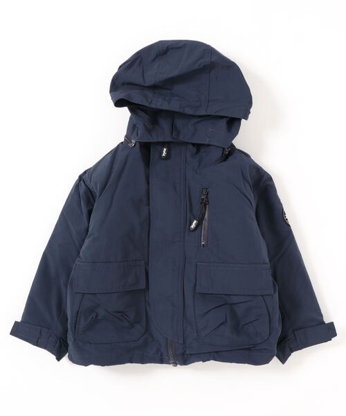 「X-girl Stages」 「KIDS」マウンテンパーカー 90cm ネイビー キッズ_画像2