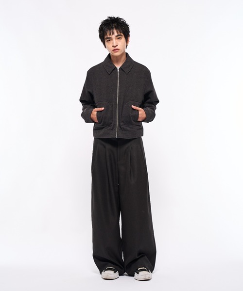 Elanque セットアップ short length coveralls/ショートレングス