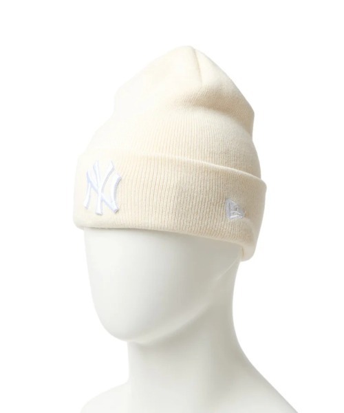 NEW ERA ニット帽 アイボリー NEW ERA（ニューエラ） ソリッド カフ ニット帽 : ONSPOTZ Yahoo