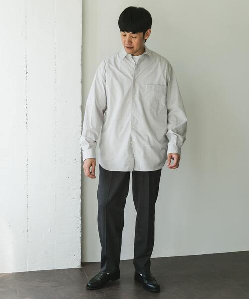 ナゴンスタンス　T/Cブロード All-round 一部サイズカラー予約販売6月上旬～中旬入荷】【CAMBIO(カンビオ SH/シャツ トップス