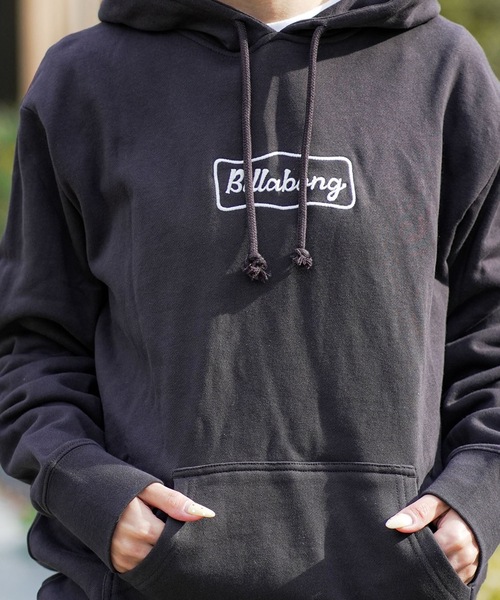 BILLABONGビラボン　プルオーバーパーカー　ブラック　XL BILLABONG（ビラボン） パーカー メンズ SIGN パーカー 「OVER FIT