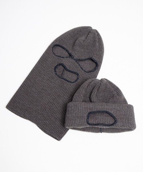 RACAL（ラカル） ニット帽 ニットキャップ Two-Way Balaclava ＆ Knit