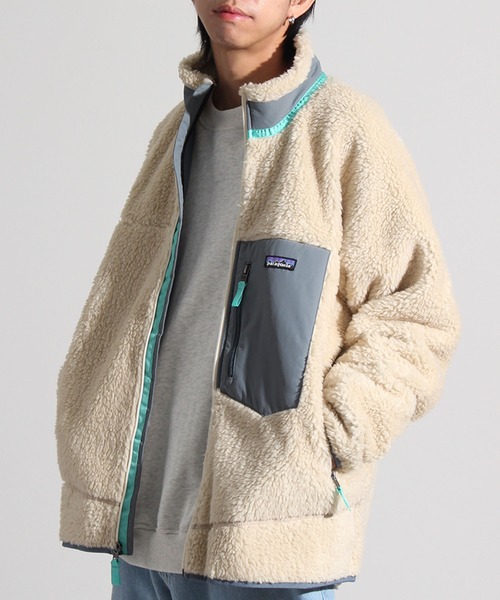 patagonia（パタゴニア） ジップアップブルゾン M ベージュ メンズ