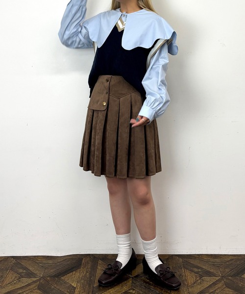 スカート インバーテッドプリーツスカート : ZOZOTOWN Yahoo!店 - 通販