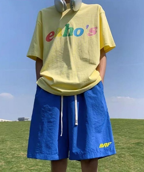 「link lot」 ショートパンツ M ピンク メンズ_画像6