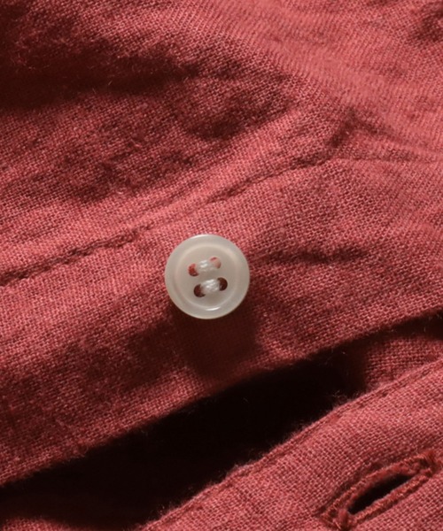 「soulberry」 長袖ブラウス 3L レッド レディース_画像9