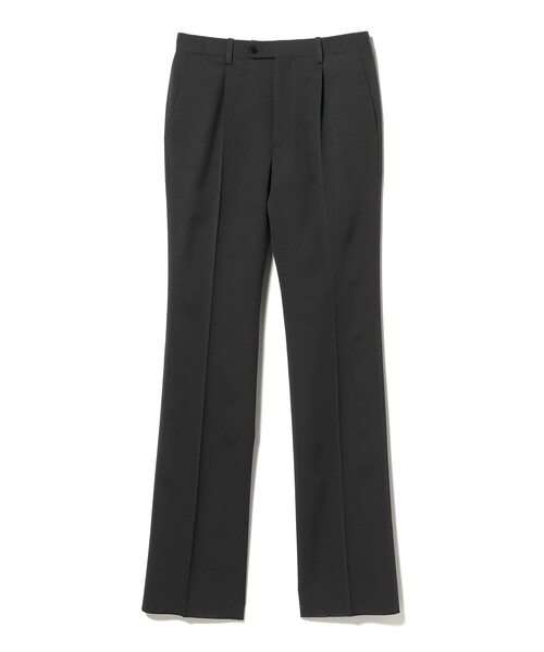 パンツ 「別注」ORTELO / シューカット 1プリーツ ウールサージ スラックス メンズ