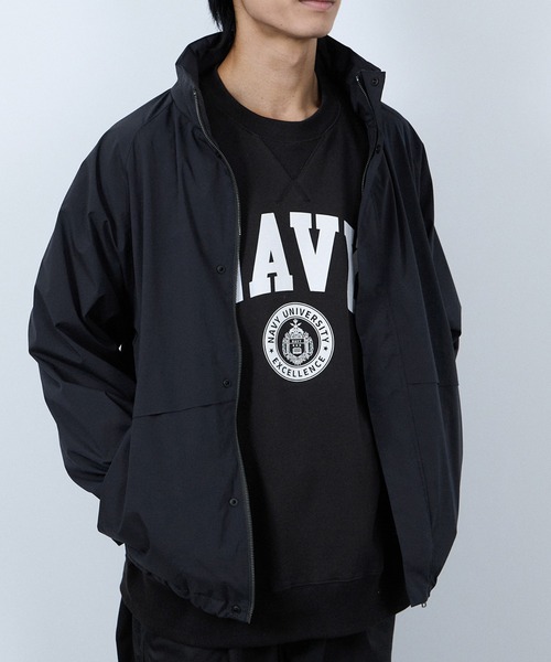NAVY ブルゾン アウター NAVY SOLOTEX(R) 裏メッシュスタンド