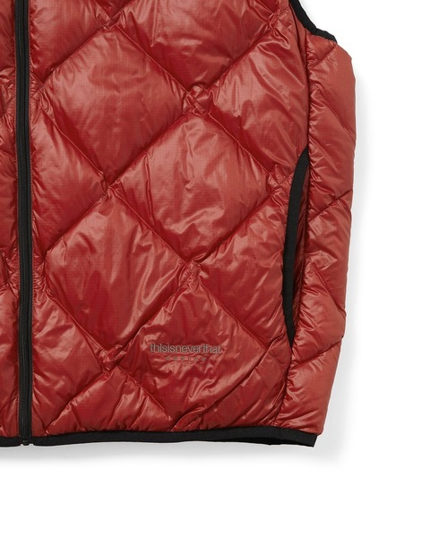 thisisneverthat（ディスイズネバーザット） ダウンベスト ベスト