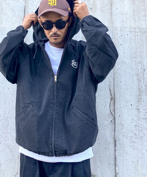 「Java」 ジップアップブルゾン X-LARGE ブラック系その他2 レディース_画像5