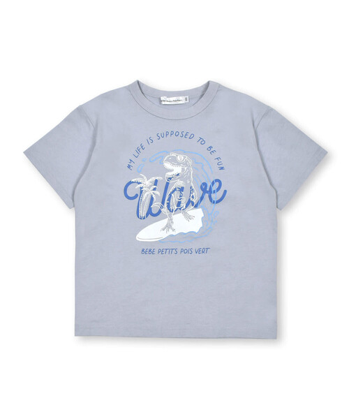 「BeBe Petits Pois Vert」 「KIDS」半袖Tシャツ 130cm ベージュ キッズ_画像5