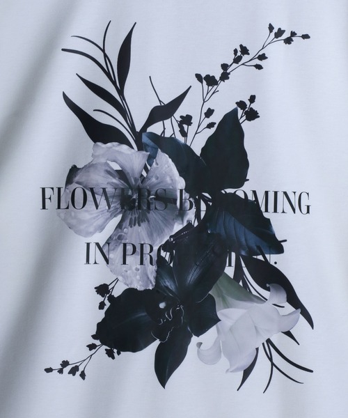 「ANPAS」 「suggestion」半袖Tシャツ L ホワイト メンズ_画像7