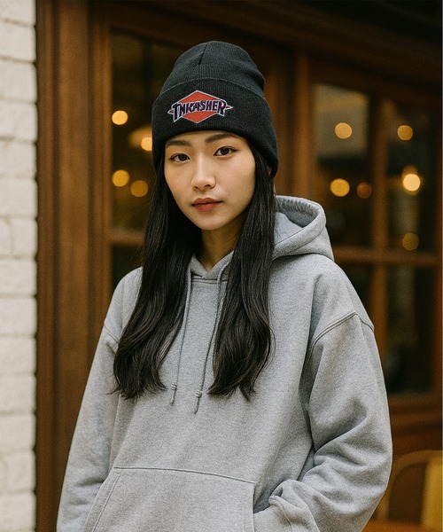THRASHER（スラッシャー） ニット帽 ニットキャップ 「THRASHER