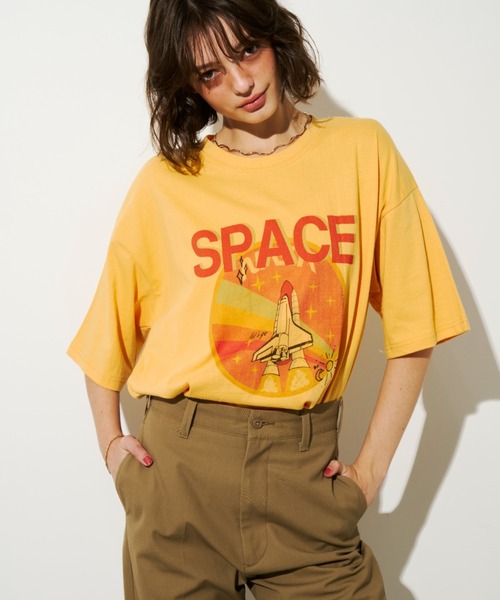 「Unitage」 半袖Tシャツ FREE ホワイト レディース_画像8