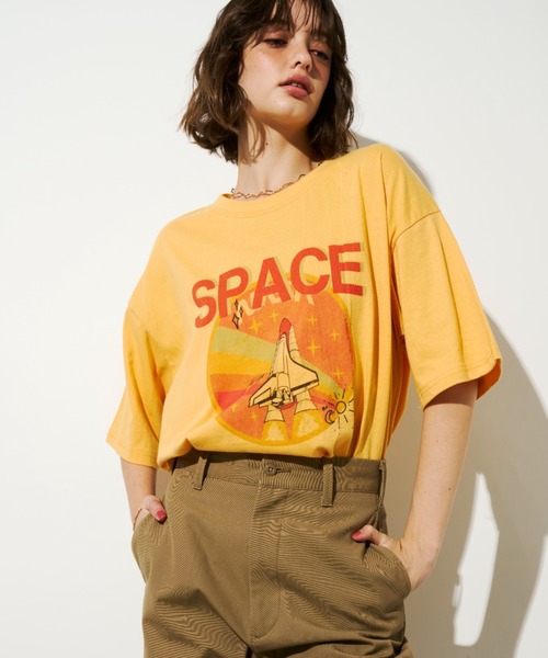 「Unitage」 半袖Tシャツ FREE ホワイト レディース_画像9