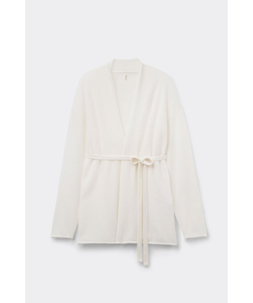 カーディガン CARDIGAN CON CINTURA 100% CASHMERE レディースの画像