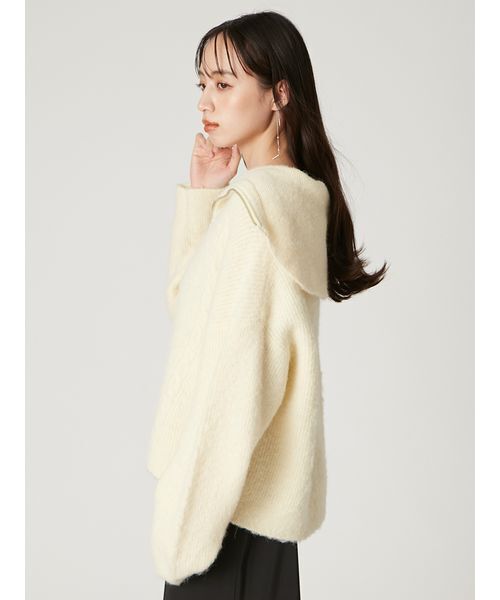 FRAY I.D（フレイ・アイディー） ニット セーター アルパカシャギー