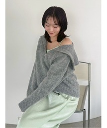 FRAY I.D（フレイ・アイディー） ニット セーター アルパカシャギー