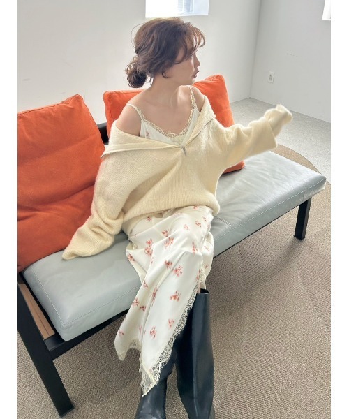 FRAY I.D（フレイ・アイディー） ニット セーター アルパカシャギー