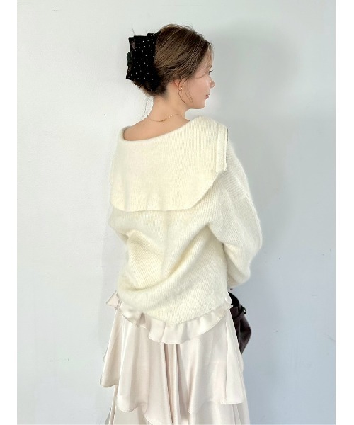 新品　フレイアイディー　アルパカシャギーハーフジッププルオーバー　スナイデル FRAY I.D｜アルパカシャギーハーフジッププルオーバー | Rakuten