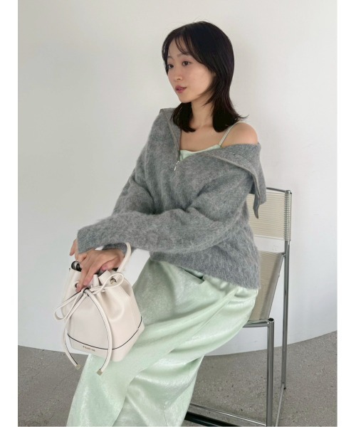 FRAY I.D（フレイ・アイディー） ニット セーター アルパカシャギー