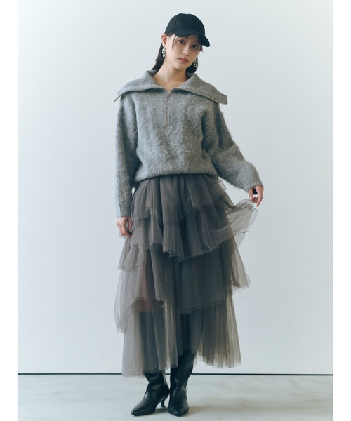 FRAY I.D（フレイ・アイディー） ニット セーター アルパカシャギー