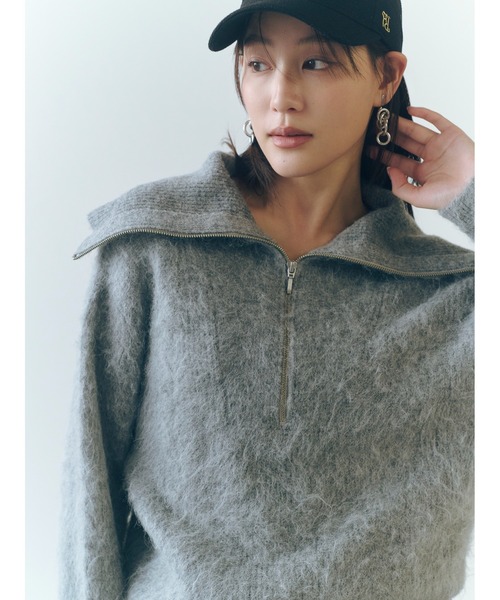 FRAY I.D（フレイ・アイディー） ニット セーター アルパカシャギー