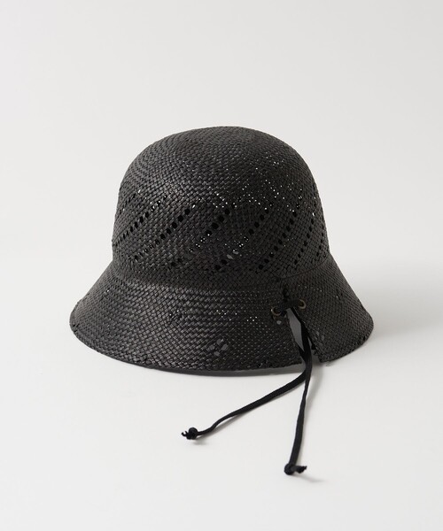 「La Maison de Lyllis」 ハット ONE SIZE ブラック レディース_画像8