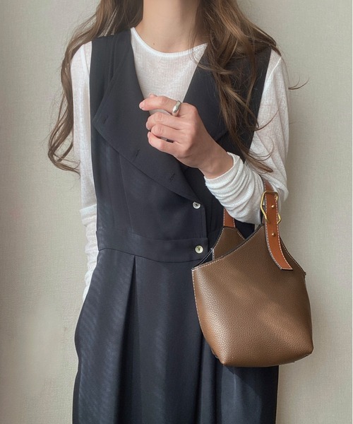 「FILLOU」 オールインワン MEDIUM グレイッシュベージュ レディース_画像5